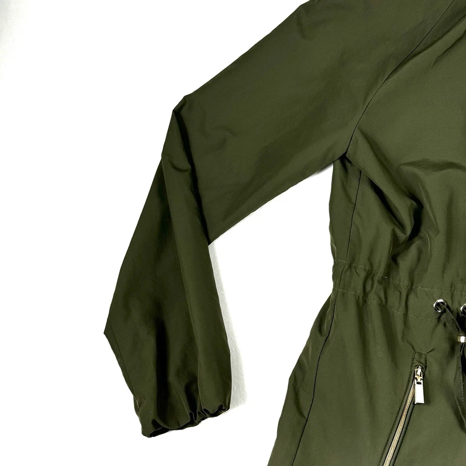 Geox Respira Green Long Sleeve Light Water Repellent Wind Breaker Womens UK6 - image 3 of 4