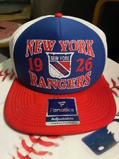 New York Rangers NHL Vintage Hockey Heritage Foam Front 1926 Adjustable Hat Cap