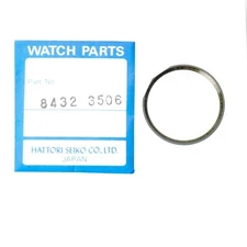 NEW Genuine Seiko Watch Part #8432 3506 Inner Bezel Dial Ring Fits 5M23-6A89