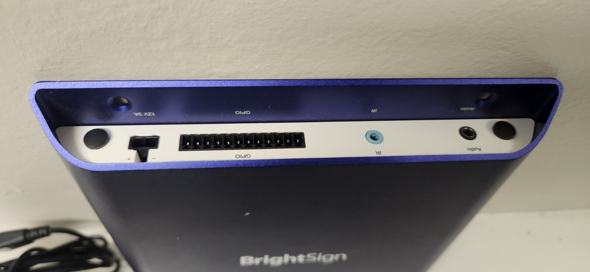 BrightSign XT244 Lettore 4K Usato In Ottime Condizioni - Perfetto Per Segnaletica Digitale
