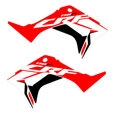CRF110 2019-2025 Shroud Graphics 2020 style red FREE SHIPPING!!!