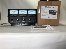 DOSY TC3001-P 3 FACE METER 1000 Watt SWR WITH LED LIT Meters CB Power FAST SHIP