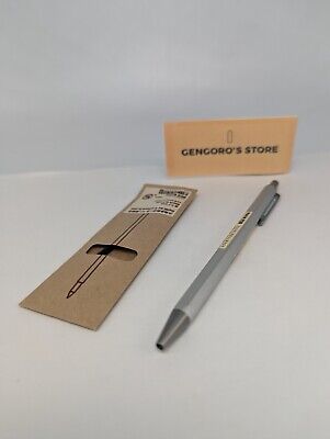 MUJI Aluminum Hexagonal Ballpoint Pen 0.7mm Black with 1 MUJI Aluminum Hexagonal Ballpoint Pen 0.7mm Black with 1