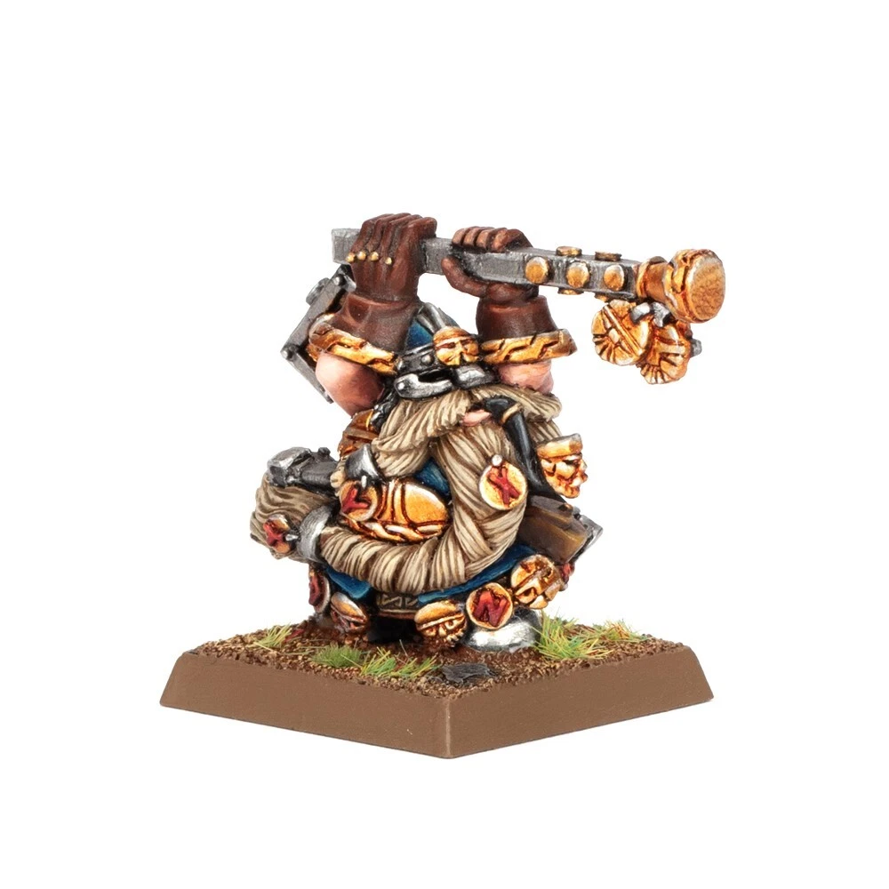 Warhammer Fantasy Dwarf Runesmith Runelord Metal