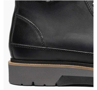 STACY ADAMS NEW Mens Leather Moc Toe Lace Up Ankle Boot | eBay display picture 1