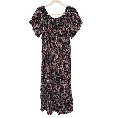 off the shoulder corseted gypsy dress CD821 Rose gold / 12