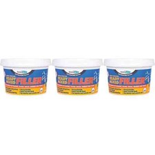 3x Bond It Ready Mixed Multipurpose Internal & External Filler Wall Plaster 750g