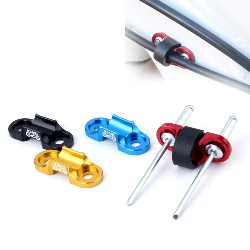 Aluminum Alloy Bicycle Cable Guide MTB Bike Brake Line Holder