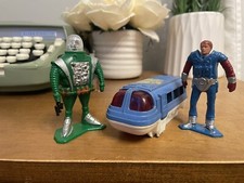 Vintage 1970 s Tootsietoy Zoltan/Android Maj.mars Figure Space Ship Shuttle