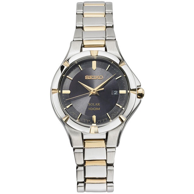 seiko solar two tone