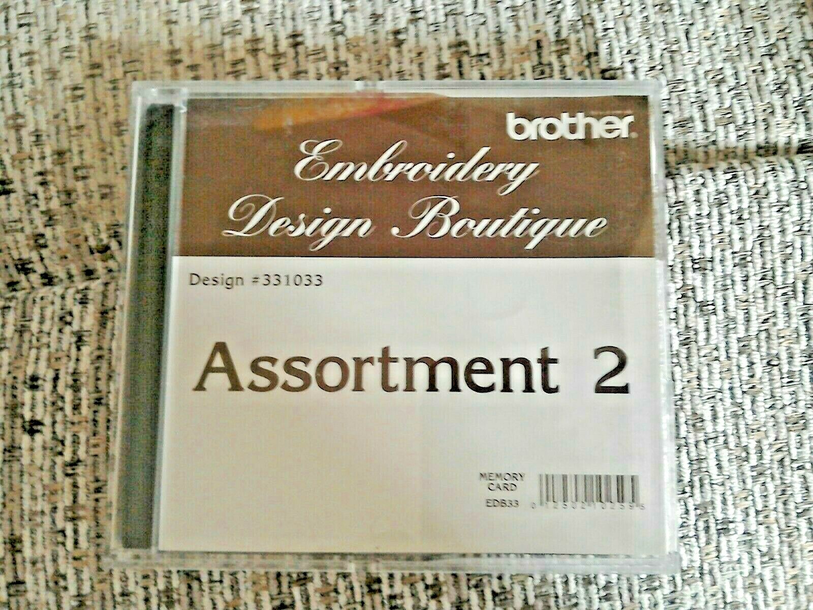 Brother Embroidery Card (Card only) eBay
