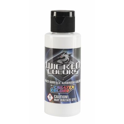 (77,25 /1l) Wicked Opaque White 480ml Createx W030 Colours Airbrushfarbe