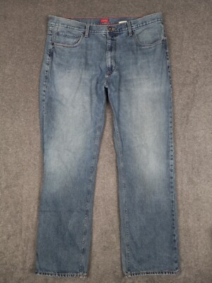 Sean John Jeans Mens 38x34 (40x33) Relaxed Hamilton Fit 100% Cotton Blue Denim