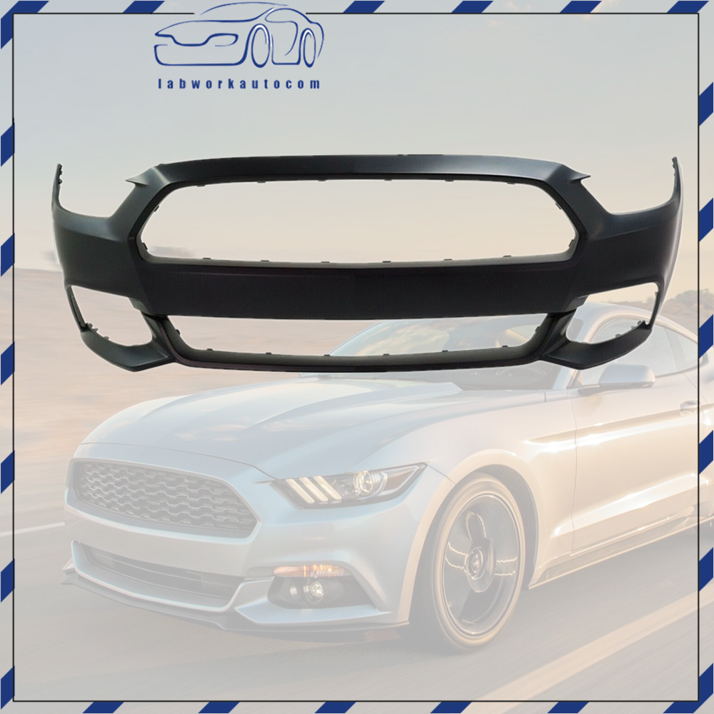 2015-2017 Ford Mustang Front Bumper Cover Primed Excl Shelby