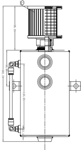 2l Öl-Catchtank / Ölsammelbehälter schwarz - 第 3/7 張圖片