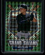 2022 Panini Mosaic #GS-6 Matt Olson Grand Salami Green Mosaic - 728