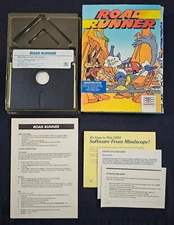 Vintage Road Runner by Mindscape for IBM, IBM Compatibles, and Tandy PC - CIB