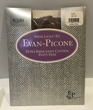 Evan Picone 456 Sheer Lycra Fit Ultra Sheer light Control Pantyhose Puddy Medium
