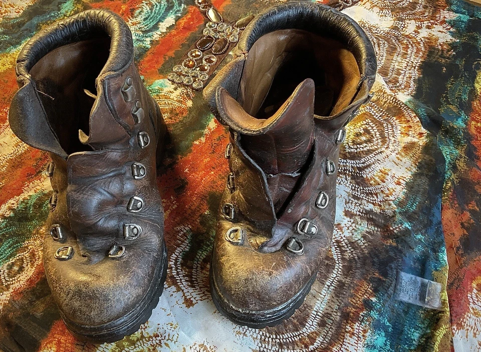 复古 Red Wing Irish Setter Bk Pack 靴子女式 6 码皮革貂皮油美国处理 — 第 4/4 张图片