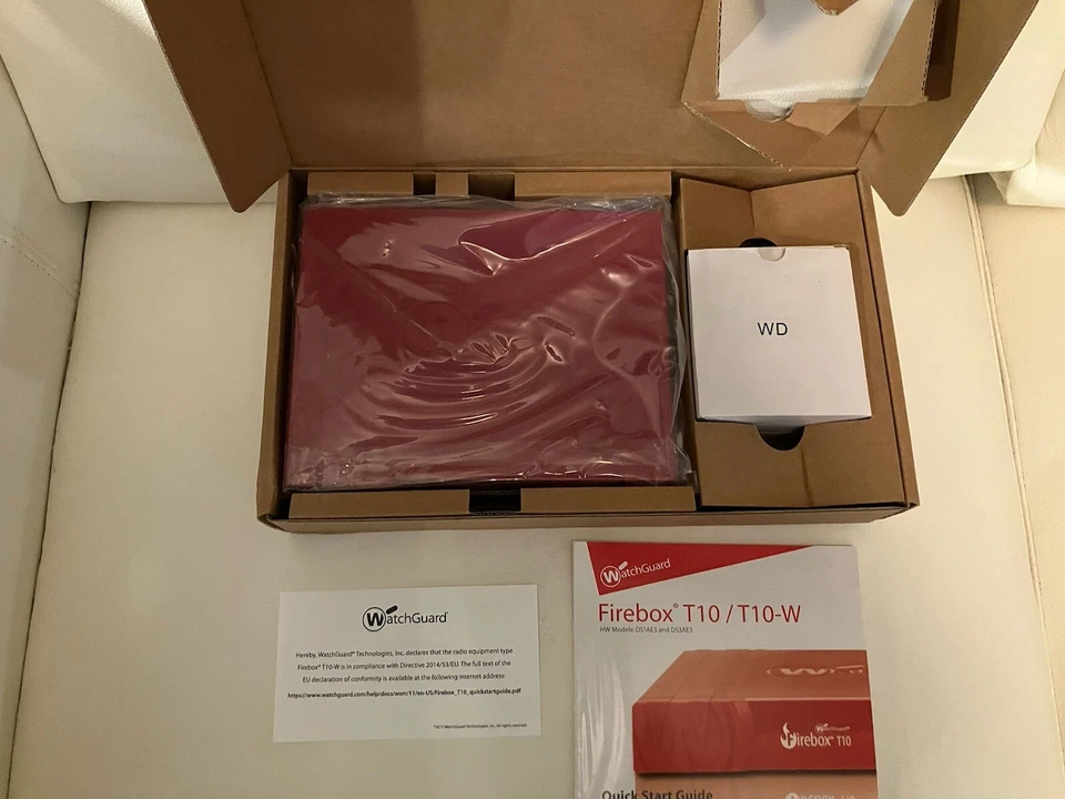 *NEW*Watch Guard Firebox T10/T10-W DS3AE Firewall VPN Sec. Appliance WGT10500 - Image 4 of 4