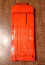Nerf NStrike Elite 12 Dart Clip Genuine Rampage Retaliator Clear Front Orange