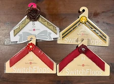 Lindsay Phillips SwitchFlops Straps Small Medium Scarlett Jessica Brown Yellow