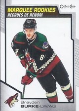 #633 Brayden Burke - Arizona Coyotes - 2020-21 O-Pee-Chee Update Hockey