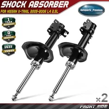 New Pair(2) Front Left & Right Shock Absorber Strut for Nissan X-Trail 2005-2006