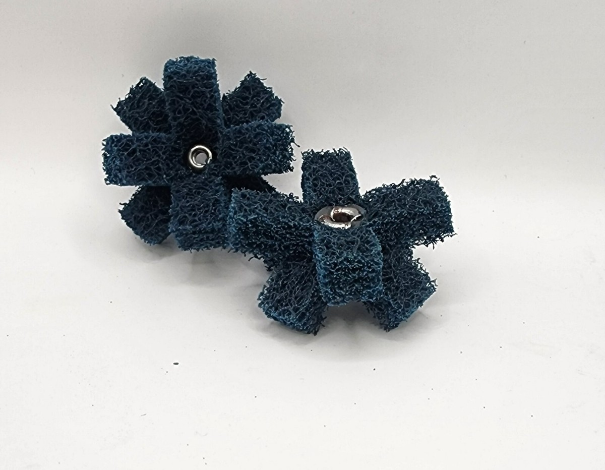 727396 Qty 11 Standard Abrasives Buff & Blend Cross Buffs | eBay