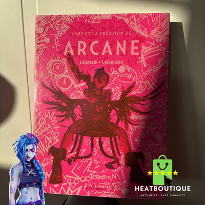 L'art et la création de Arcane: League of Legends Arcane Artbook Versandbereit  