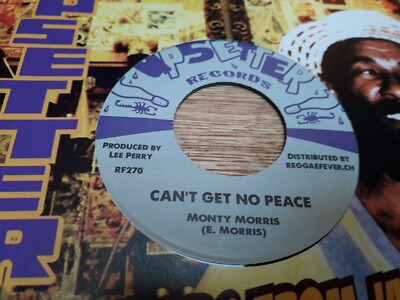Monty Morris , Can't Get No Peace , Mad House ,  7'' Upsetter