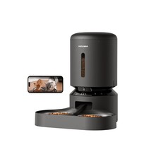 PETLIBRO Automatic Cat Feeder Camera 5L WiFi Dual Bowl Black PLAF203U