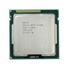 Intel Core I5 2500 Desktop CPU LGA 1155 Quadcore 3.3 GHz Bulk