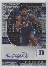 2020-21 Panini Prizm Draft Picks Prospect Fast Break Vernon Carey Jr Auto 0g27