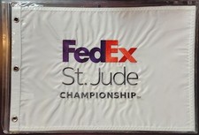 Fed Ex St Jude Championship Tpc Southwind Embr Flag Justin Rose Matsuyama