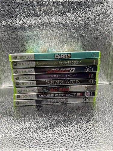 Lot Of 8 Microsoft XBOX 360 Game Bundle Lot - 8 Video Games - Tested