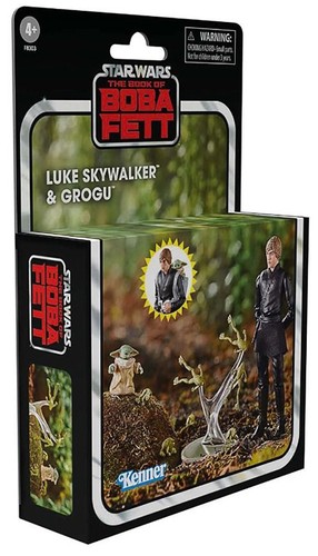 Luke Skywalker and Grogu 3.75-Inch Scale 2-Pack | The Book of Boba Fett - Picture 7 of 12