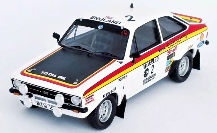 Ford Escort MKII Trofeu 1:43 : voiture miniature rallye haute fidélité pour collectionneur