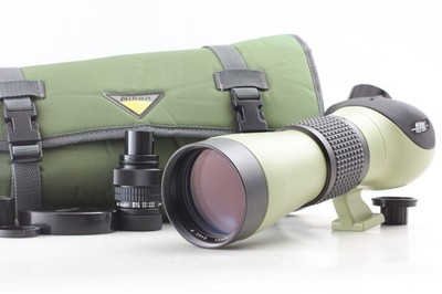 [Aussehen NEUWERTIG] Nikon Field Scope D=60 P Okular 20 45x 25 56x aus JAPAN