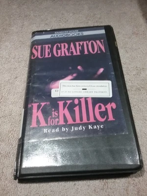Sue Grafton - K is for Killer - 2 Audio Cassette Book Set - Image 1 of 3