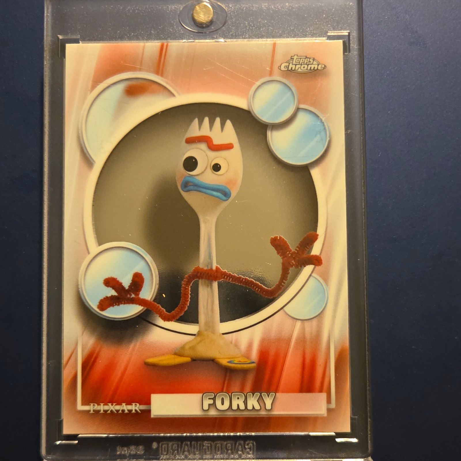 Topps 2026 Topps Chrome Pixar Toy Story 4 Forky #192 Base Set Original Card