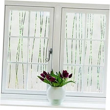  Window Privacy Film Frosted Glass Window Film Sticker Decorative Coverings 