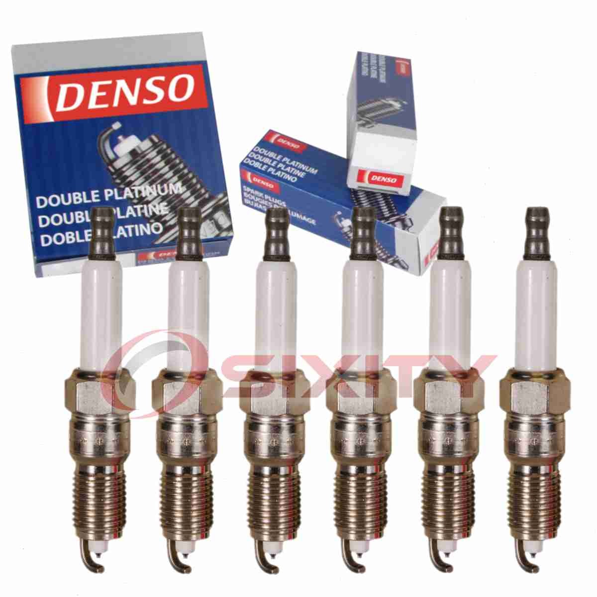 6 pc Denso Platinum Long Life Spark Plugs for 2001-2008 Ford Ranger 4.0L V6 jy