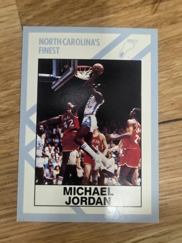 Collegiate Collection 1990 Michael Jordan NC 1 North Carolina's Finest Card
