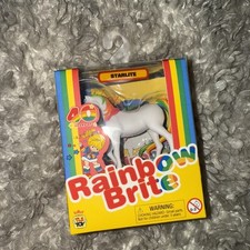 NEW Rainbow Brite Starlite Pony Chase Glow in the Dark CheeBee TLS Toys Horse
