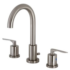 Kingston Brass FSC892.SVL Serena 1.2 GPM Deck Mounted Widespread - Nickel
