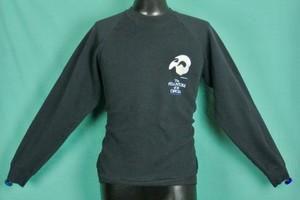 Phantom of the Opera vintage 1986 original sweat shirt glow in dark mask sz XL
