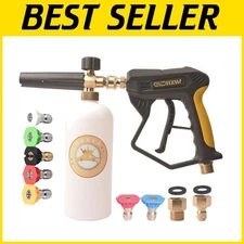 X-887 High Pressure Washer Gun with Foam Cannon Kit
