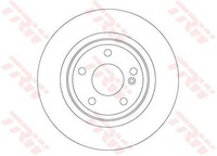 2 X Bremsscheibe TRW DF6886 FüR Infiniti Q30 QX30