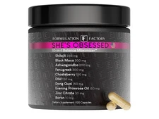 She’s Obsessed 10-in-1 Hormone Balance Maximizer With Shilajit, Maca, Ashwagandh